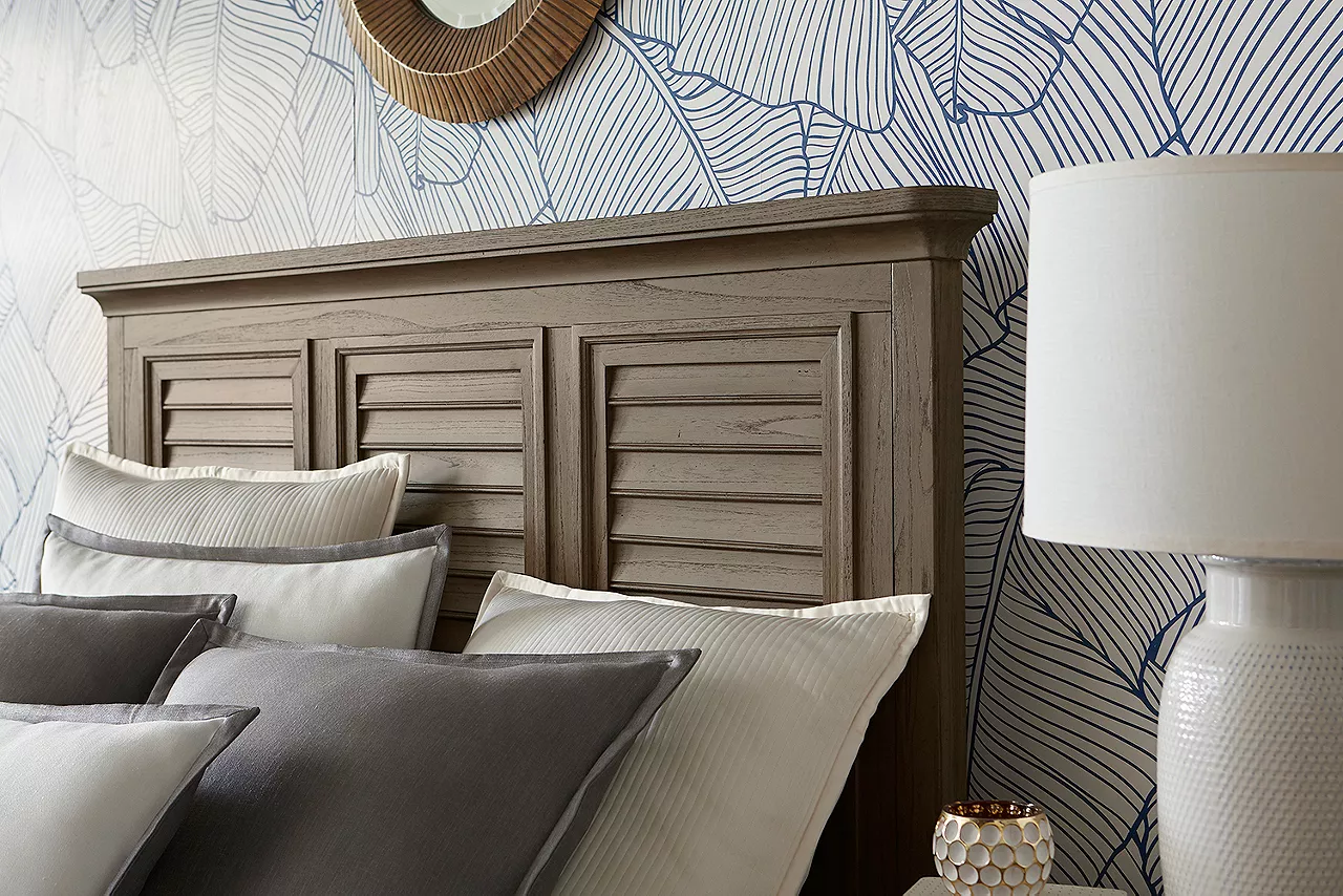 Forest Park headboard detail